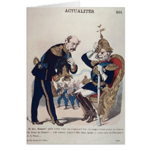 caricature of Kaiser Wilhelm of Prussia