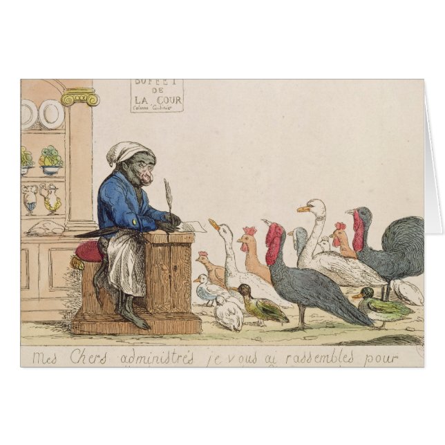 Caricature of the Assembly of Notables (Front Horizontal)
