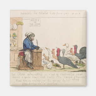 Caricature of the Assembly of Notables Magnet