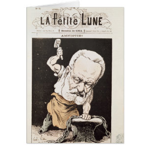 Caricature of Victor Hugo