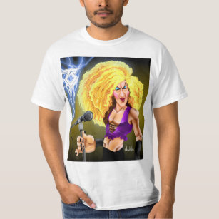 Caricature Twisted Sister T-Shirt