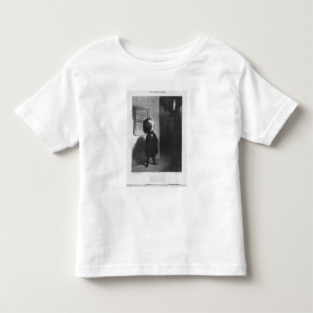 'Caricatures du jour', caricature of Victor Hugo Toddler T-Shirt (Front)