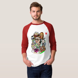 caricatures mens' t-shirts