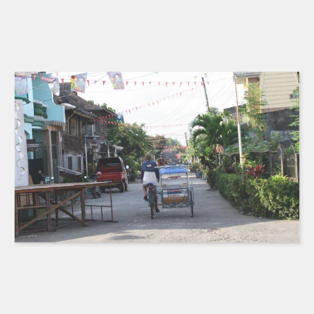 Carigara Rectangular Sticker (Front)