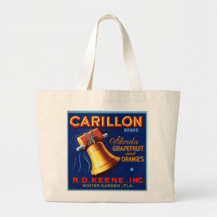 Carillon Brand Florida Grapefruit Large Tote Bag