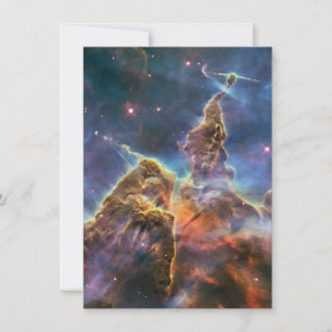 Carina Nebula by the Hubble Space Telescope Invitation