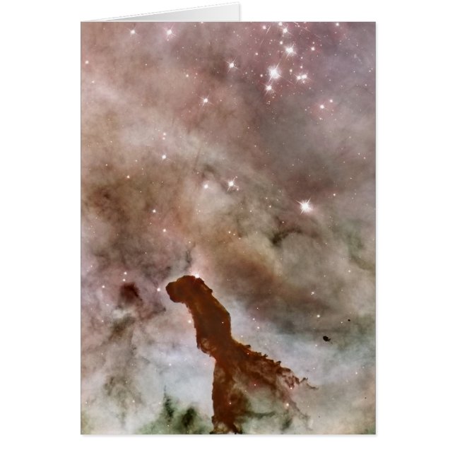 Carina Nebula Dust Pillar (Front)
