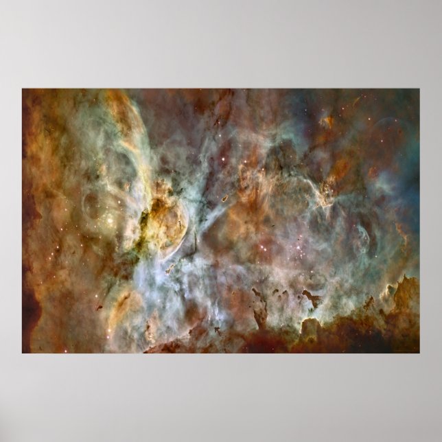 Carina Nebula Extreme resized 78x52 (99x48) Poster (Front)