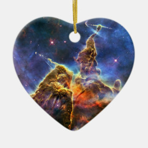 Carina Nebula (Hubble Telescope) Ceramic Tree Decoration
