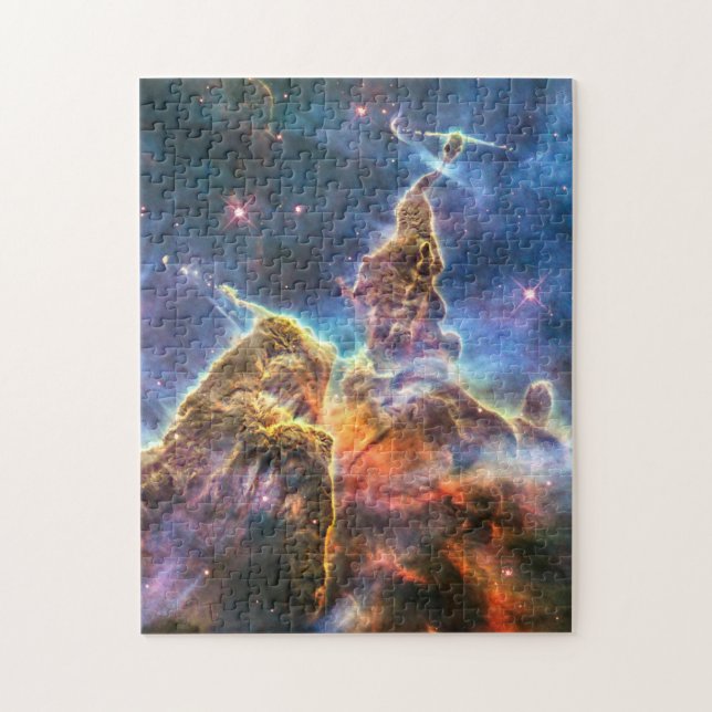 Carina Nebula Mystic Mountain Outer Space Universe Jigsaw Puzzle (Vertical)