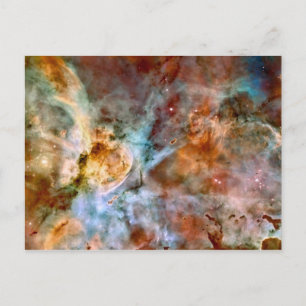 Carina Nebula NASA Hubble Telescope Space Photo Postcard