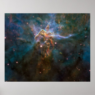 Carina Nebula Poster - 20 Years of the Hubble