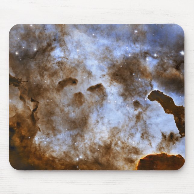 Carina Nebula Star-Forming Pillars Mouse Pad (Front)