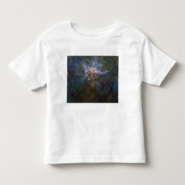 Carina Nebula Star-forming Pillars Toddler T-Shirt (Front)