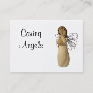 Caring Angels Nursing Care Business Card