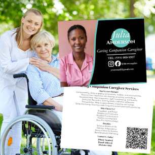 Caring Companion Caregiver Postcard