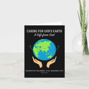 Caring For God's Earth - Christian Creation Care S Card