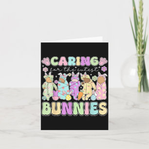 Caring for the Cutest Funny Nicu Nurse Easter Day Card