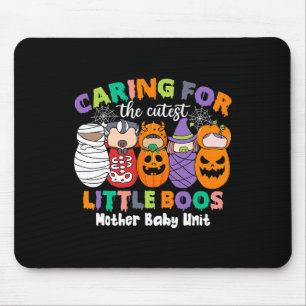 Caring For The Cutest Little Boos Mother Ba Mouse Pad