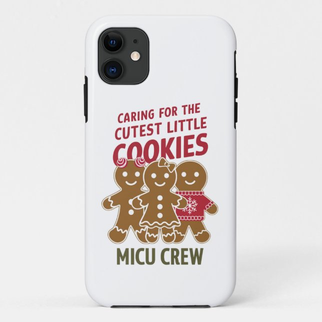 Caring For The Cutest Little Cookies Nicu Nurse Case-Mate iPhone Case (Back)