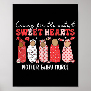 Caring For The Cutest Sweetheart Mother Ba Poster