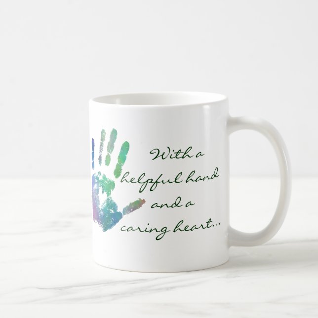 Caring heart mug (Right)