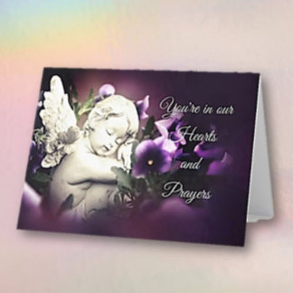 Caring. Miscarriage, stillbirth, death sympathy  Card
