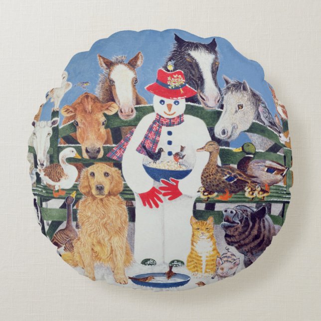 Caring Round Cushion (Front)