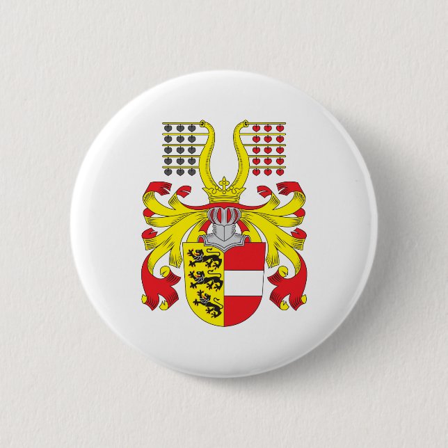 Carinthia Coat Of Arms 6 Cm Round Badge (Front)