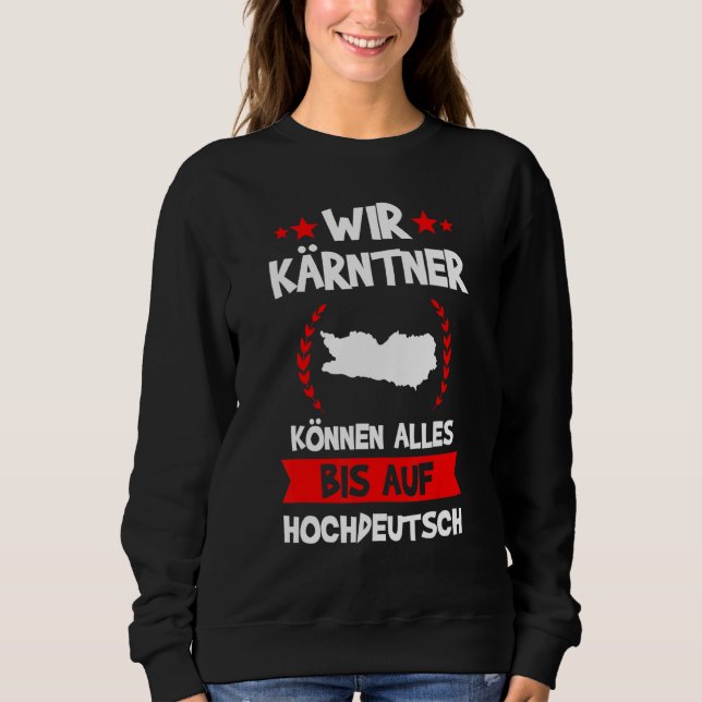 Carinthia Kärtner Austria Sweatshirt (Front)