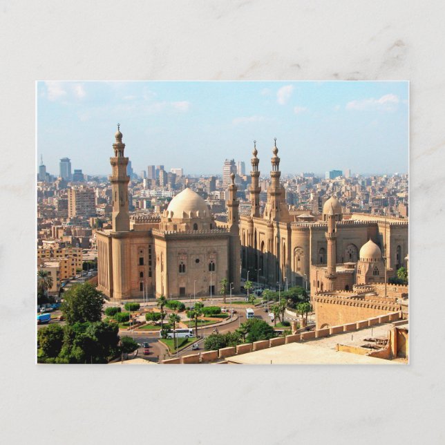 Cario Egypt Skyline Postcard (Front)