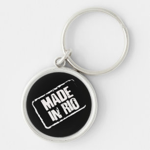 CARIOCA MADE IN RIO STAMP KEY RING