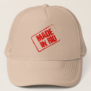 CARIOCA MADE IN RIO STAMP TRUCKER HAT