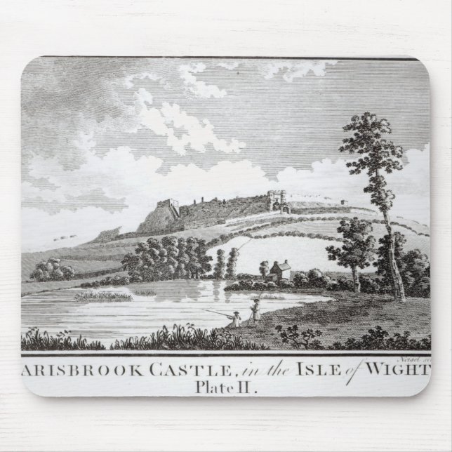 Carisbrook Castle, in the Isle of Wight Mouse Pad (Front)