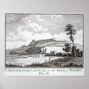 Carisbrook Castle, in the Isle of Wight Poster