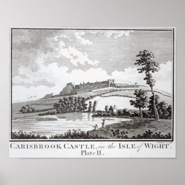 Carisbrook Castle, in the Isle of Wight Poster (Front)