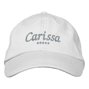 Carissa Name Embroidered Hat
