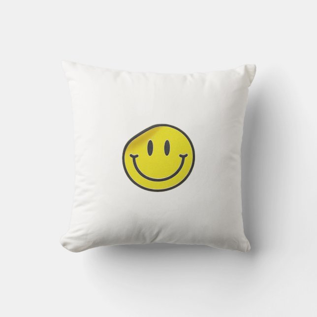 Carita Smile yellow Cushion (Front)