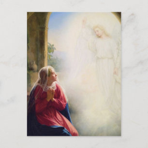 Carl Bloch Annunciation Postcard