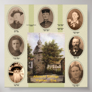 Carl, Christian, Christiane, Georg, Karoline, W... Poster