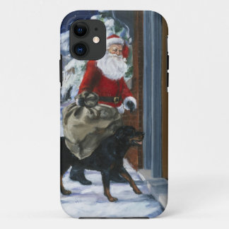 Carl Helping Santa Claus from <Carl's Christmas> b iPhone 11 Case