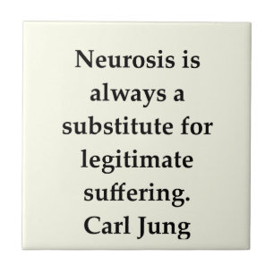 carl jung quote ceramic tile