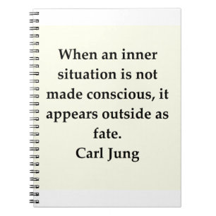 carl jung quote notebook