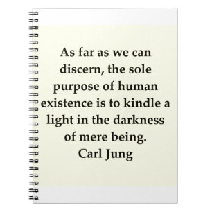 carl jung quote notebook