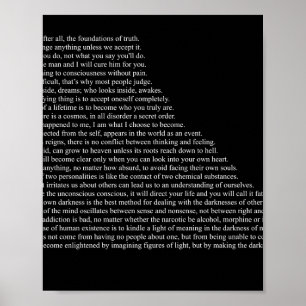 Carl Jung Quotes  Poster