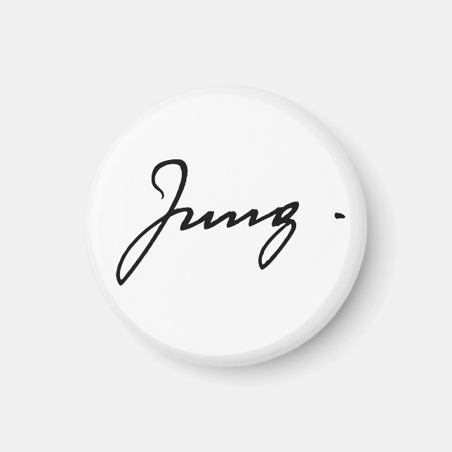 Carl Jung signature Magnet (Front)