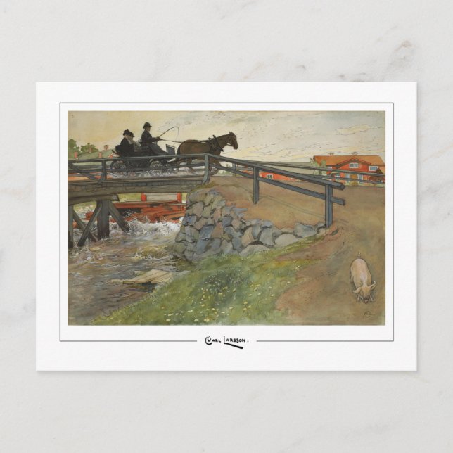 Carl Larsson #134 - Fine Art Postcard (Front)