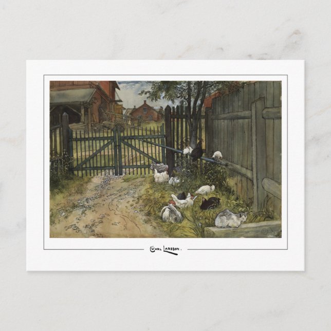 Carl Larsson #261 - Fine Art Postcard (Front)