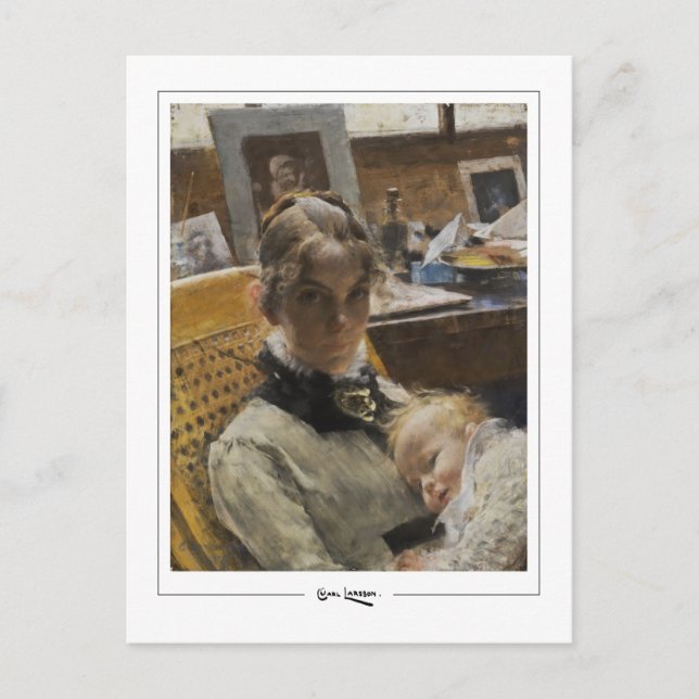 Carl Larsson #265 - Fine Art Postcard (Front)