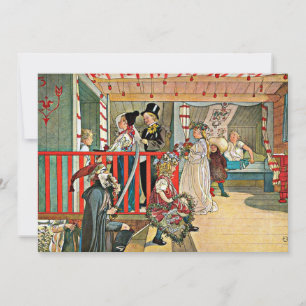 Carl Larsson - A Day of Celebration Card